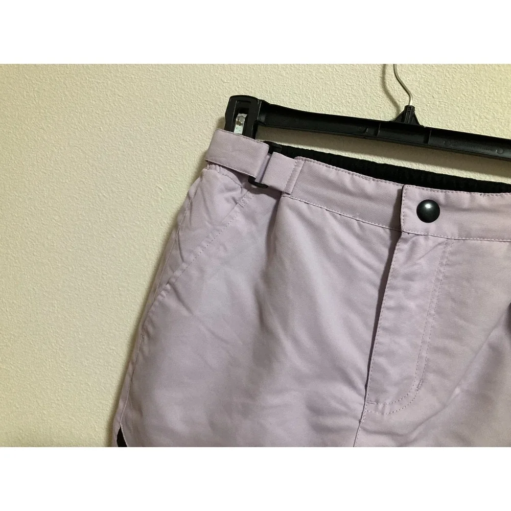 Swisstech Swiss Tech Girls Size Medium (7-8) Snow Pants Black Purple Lavendar - Picture 2 of 11